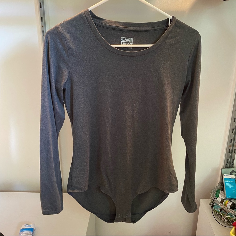 Women’s gray bodysuit